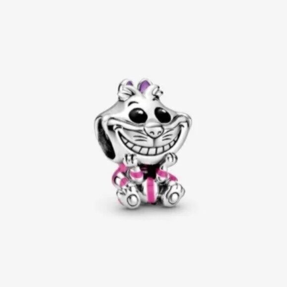 Pandora Disney Alice in Wonderland Cheshire Cat Charm - Picture 1 of 4